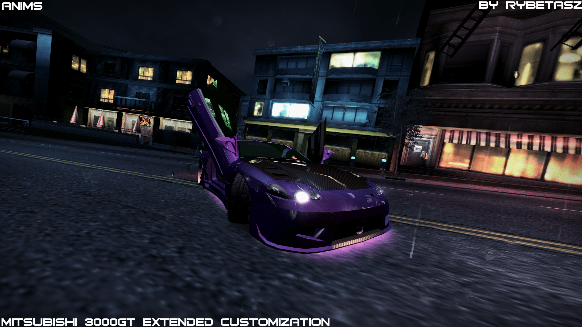 NFSMods Mitsubishi 3000GT VR 4 Extended Customization Extended