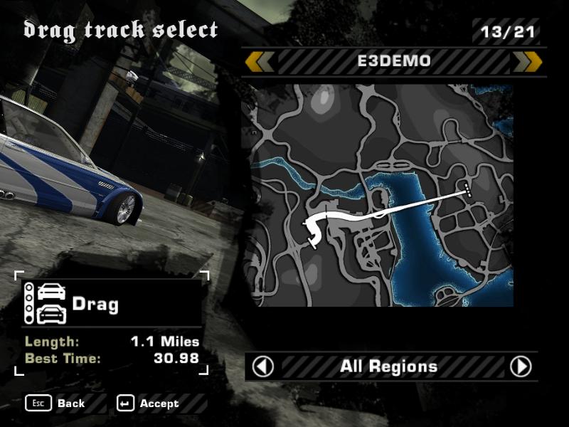 Карта nfs most wanted