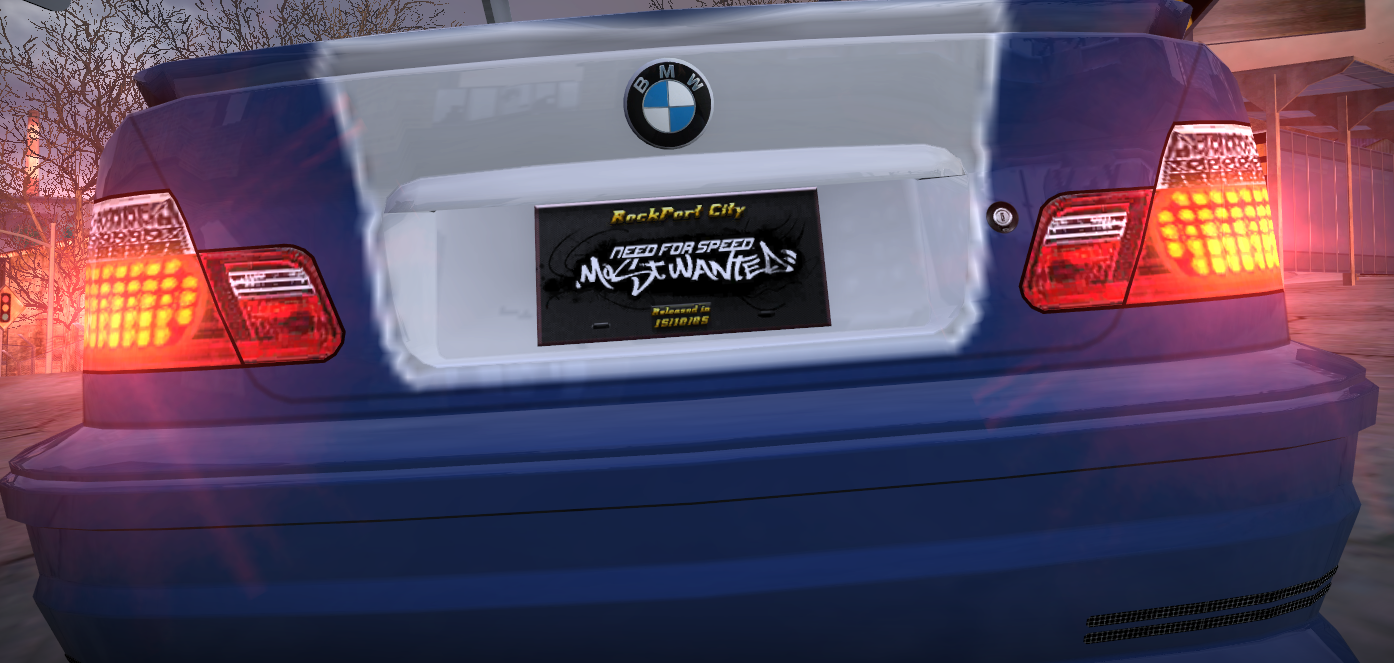 NFSMods - NFS Most Wanted - Custom Plates