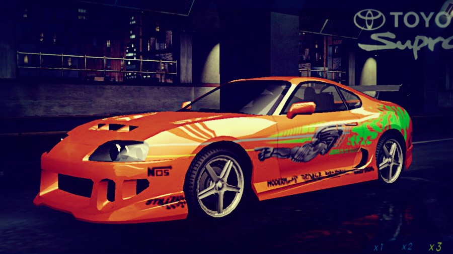 NFSMods - The Fast and the Furious Supra Vinyl for NFSU2