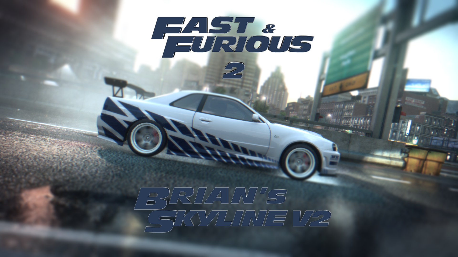 nissan skyline gt r fast and furious 2