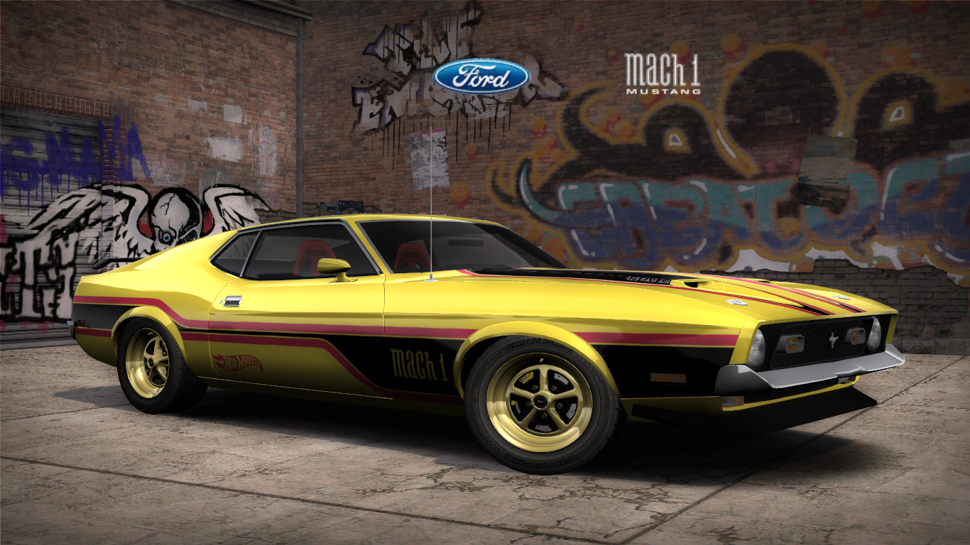 NFSMods - Ford Mustang Mach 1 (Hot Wheels : Flying Customs) (Addon