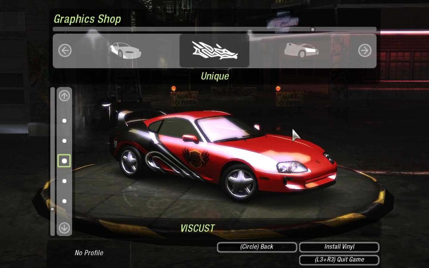 nfs underground 1 vinyls download