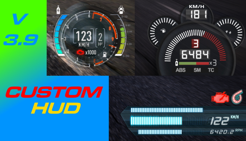 NFSMods - Gran Turismo 4 HUD (Archie's Custom HUD)