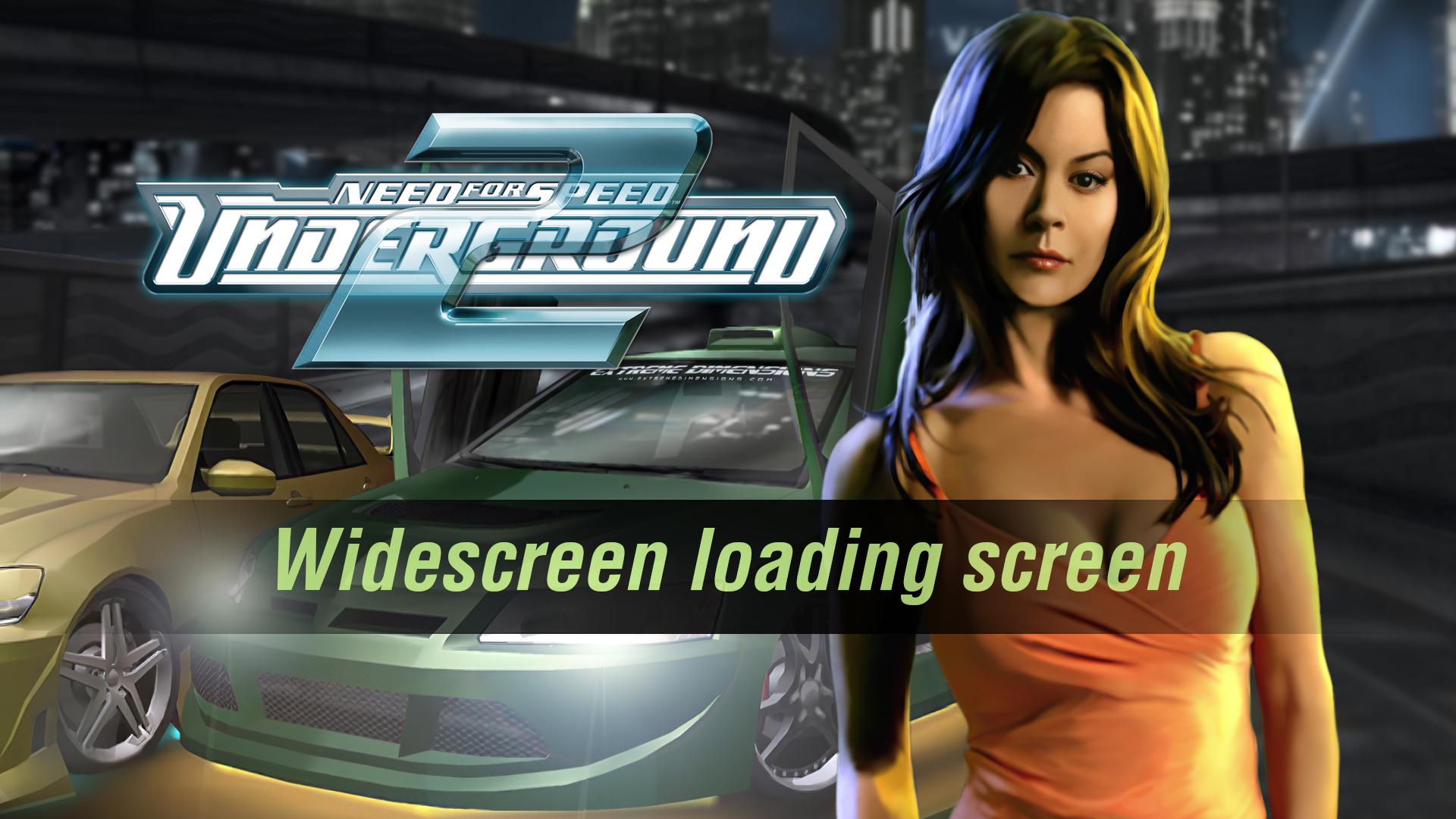 NFSMods NFSU2 Widescreen loading screen