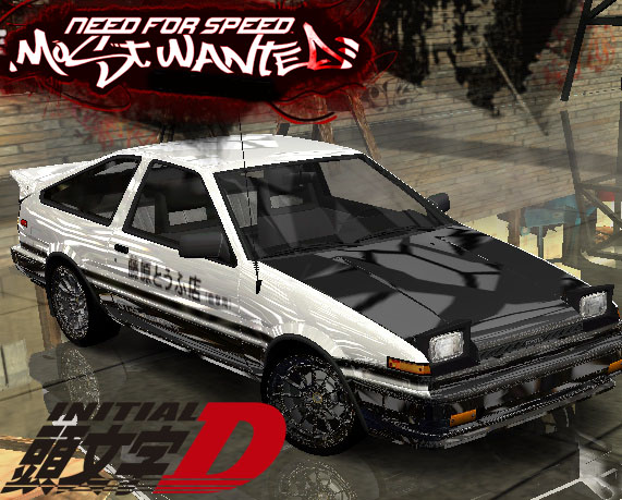 Nfsmods Toyota Trueno Initial D Vinyls