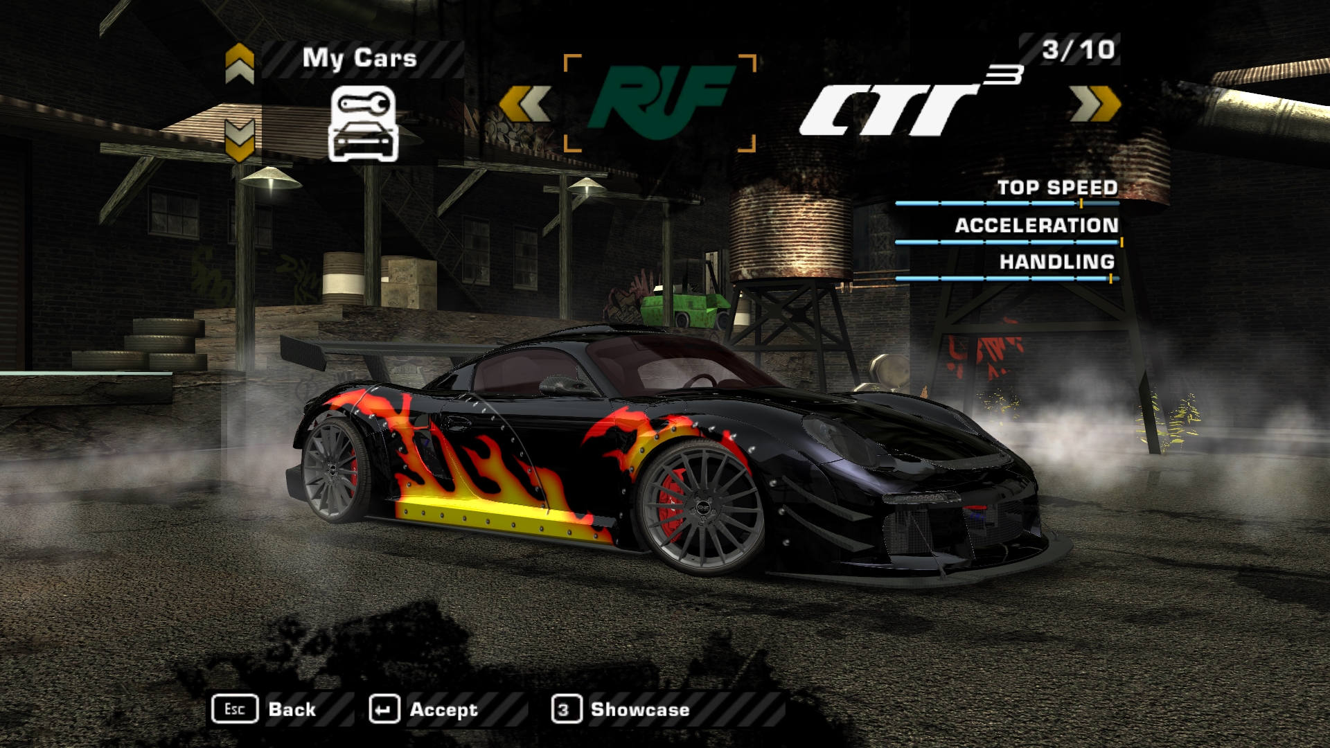 NFS Most Wanted Racing Game- Top Cars