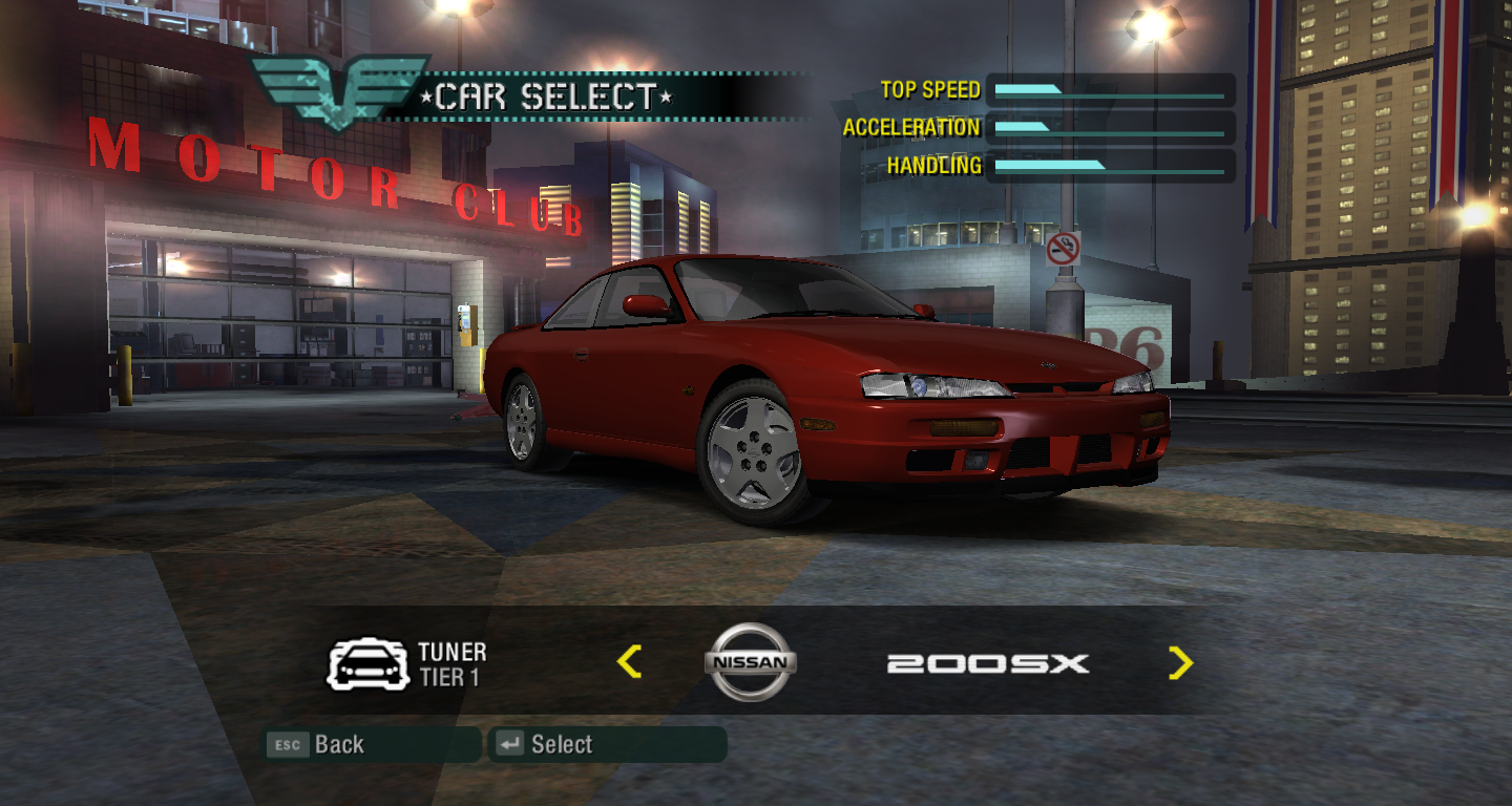 nfs carbon car