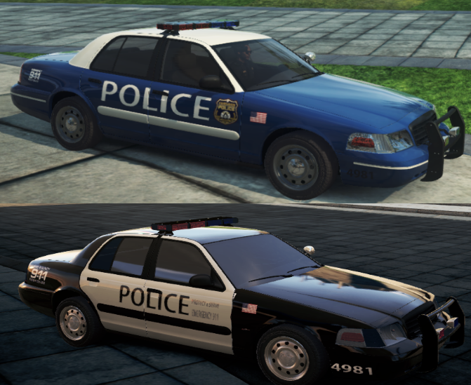 NFSMods - beta livery for police cars