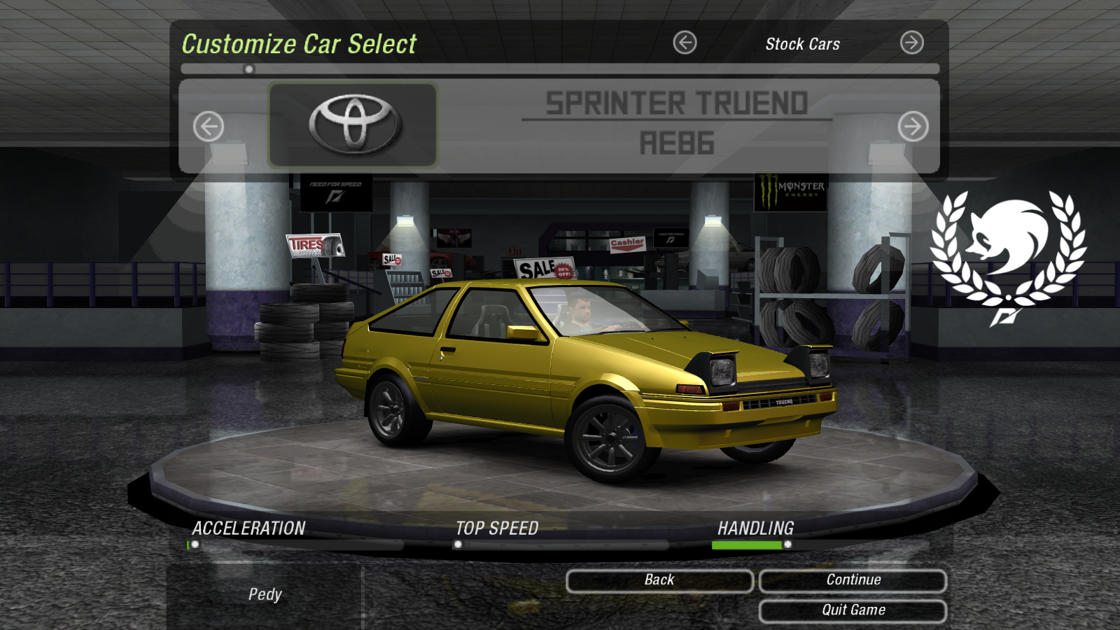 nfs shift 2 toyota corolla