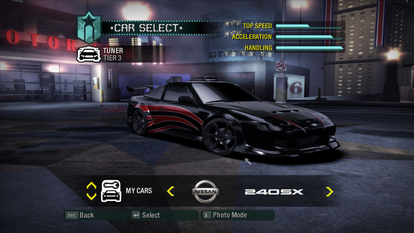 nfs carbon mods collection