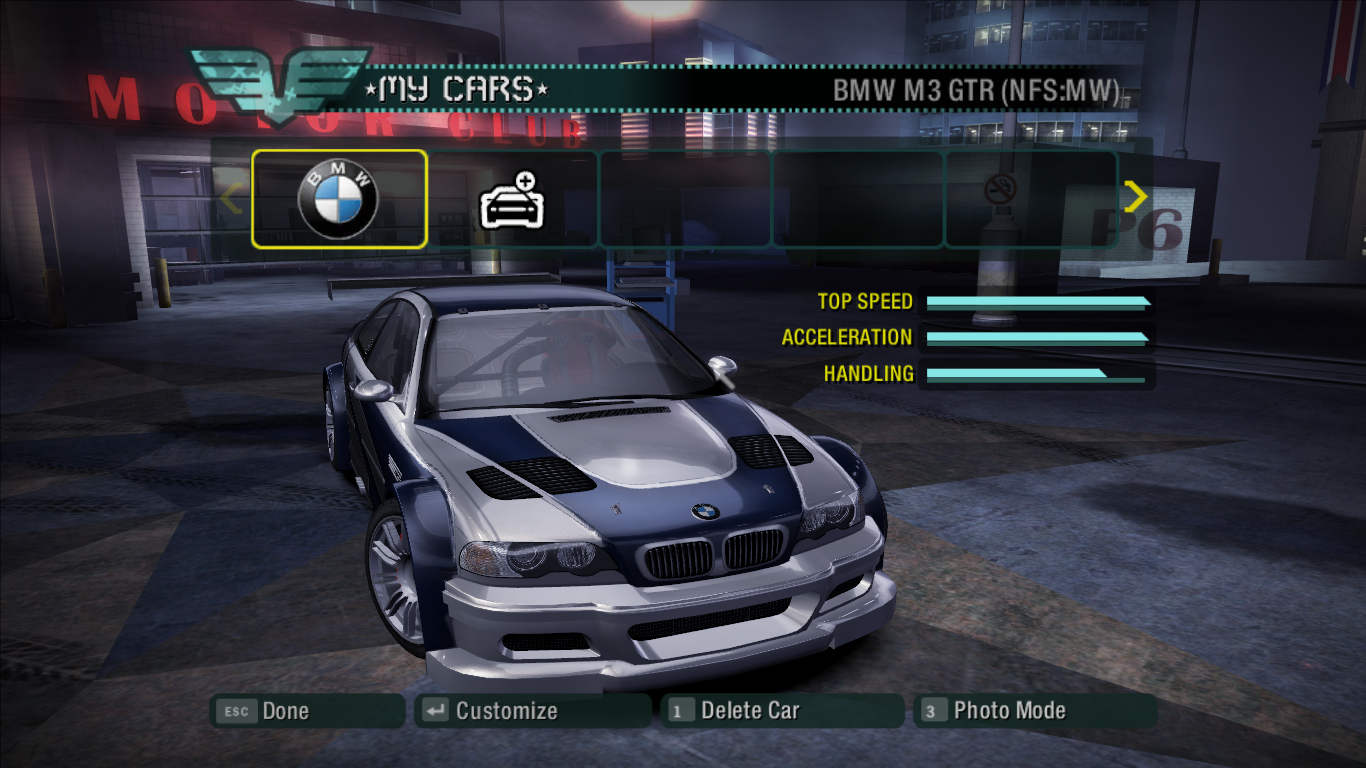 need for speed carbon unlock cars