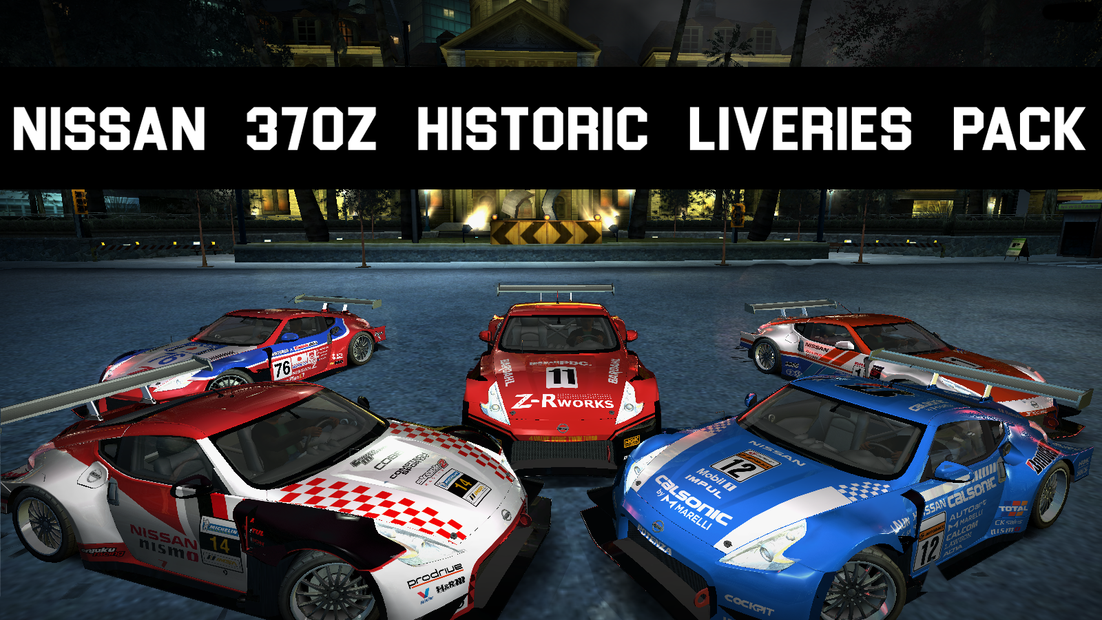 NFSMods - Iconic Liveries for Nissan 370Z GT300