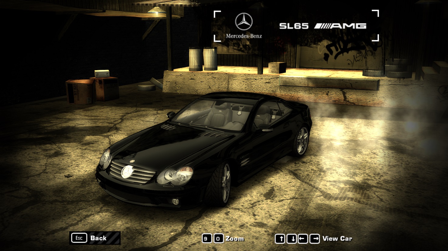 nfs most wanted pc replace sl500