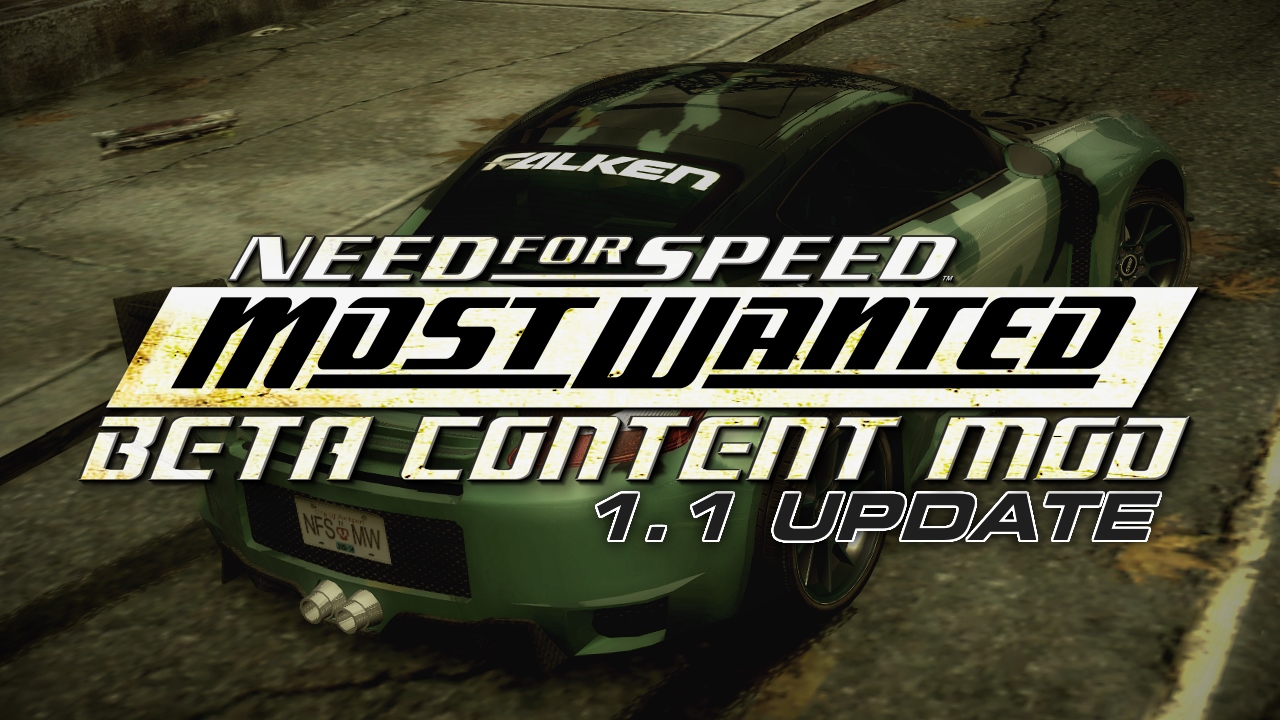 Regan look for Meaningful NFSMods - NFSMW - Beta Content Mod