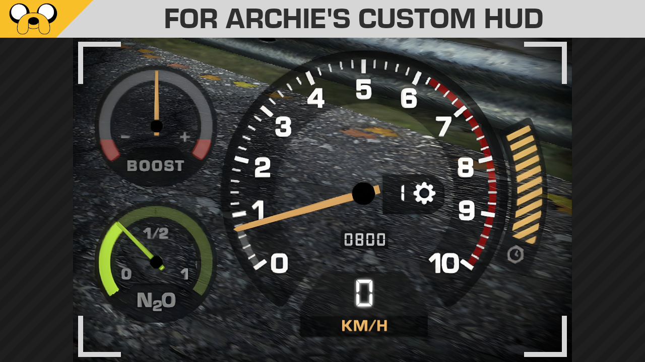 NFSMods - Gran Turismo 4 HUD (Archie's Custom HUD)
