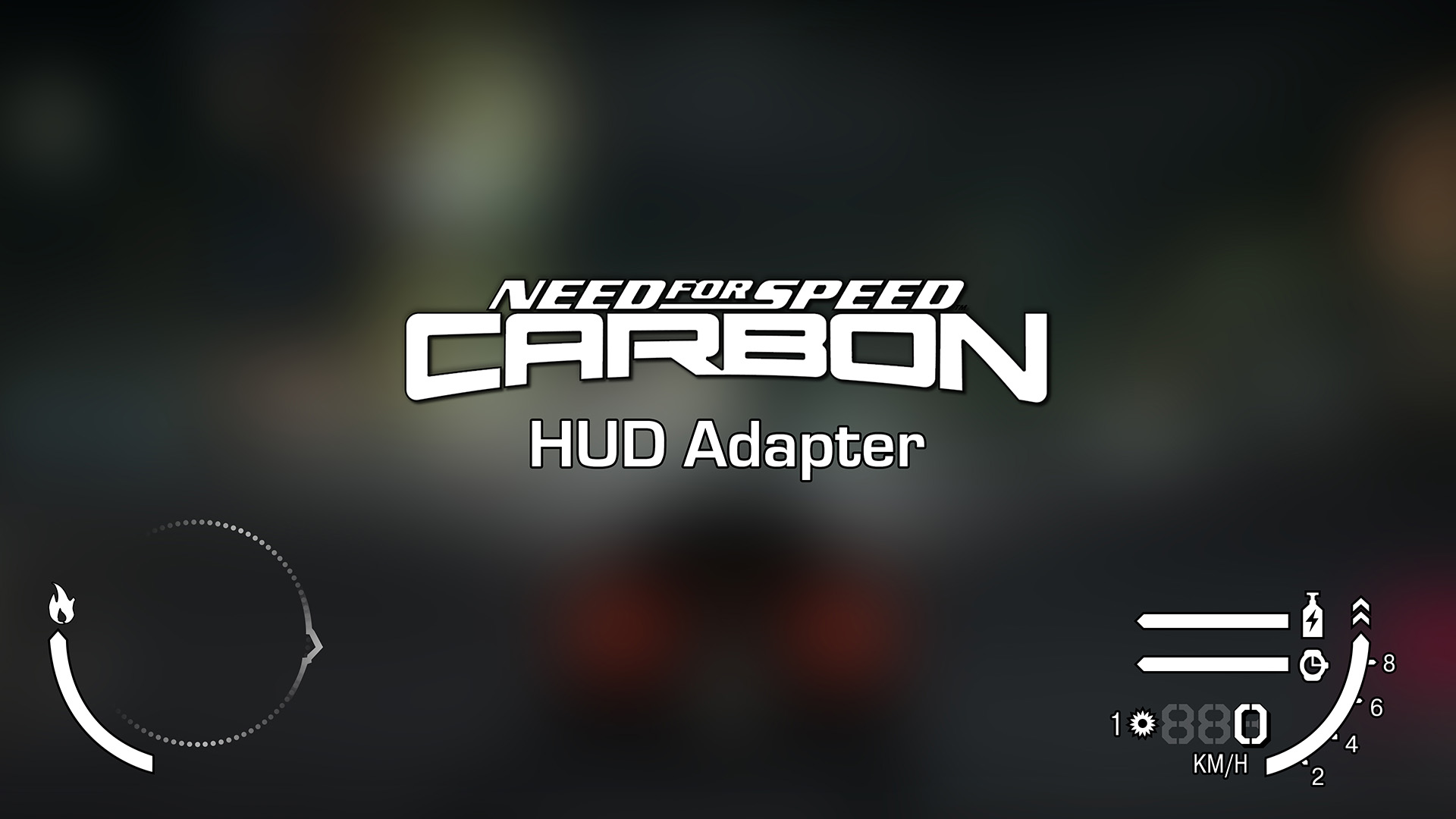 Hud speed. NFS Carbon HUD. NFSC HUD Adapter. NFS Carbon Custom HUD. NFS Carbon NFS 2015 HUD.