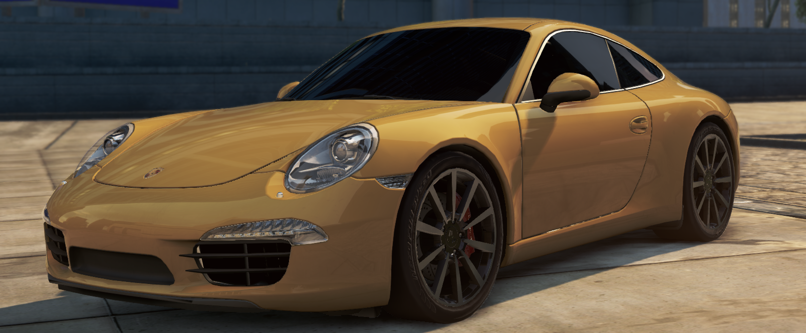 2012 Porsche 911 Carrera in NFS: The Run Video Game - Web Exclusive